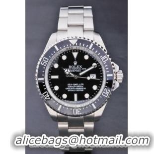 Rolex Deepsea Mechanism Black Stainless Steel Watch-RD3806