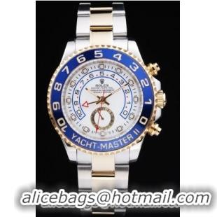 Rolex Yacht-Master II Blue Bezel&White Surface Watch-RY3333