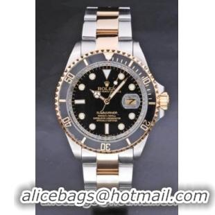 Rolex Submariner Mechanism Black&Golden 38mm Men Watch-RS3747