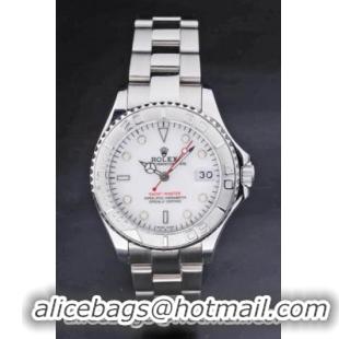 Rolex Yacht-Master II Silver Bezel&White Surface Watch-RY3905