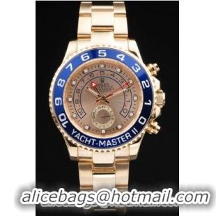 Rolex Yacht-Master II Blue&Golden Watch-RY3343