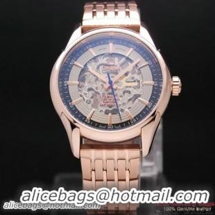 OMEGA DE VILLE Tourbillon Watches Red Gold on Red Gold Steel Strap Om7020