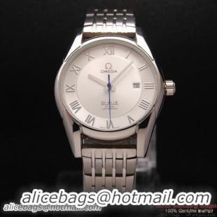 OMEGA DE VILLE Co-AXIAL CHRONOMETER Steel on Steel Strap OM77013