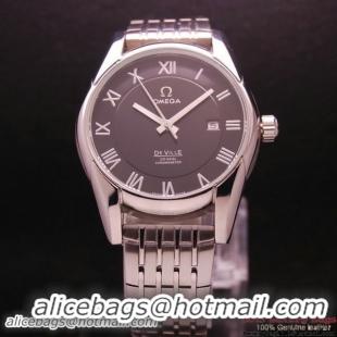 OMEGA DE VILLE Co-AXIAL CHRONOMETER Steel on Steel Strap OM77016