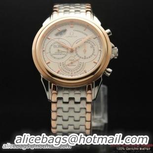 OMEGA DE VILLE CO-AXIAL CHRONOSCOPE Red Gold on Steel Strap OM77429