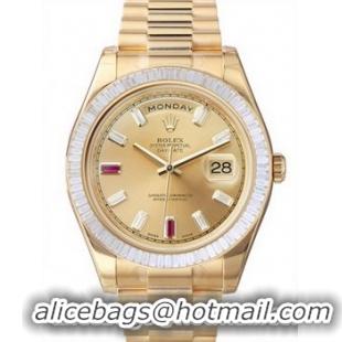 Rolex Day Date II Watch 218398A