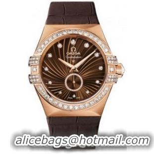 Omega Constellation Small Seconds Chronometer Watch 158640A