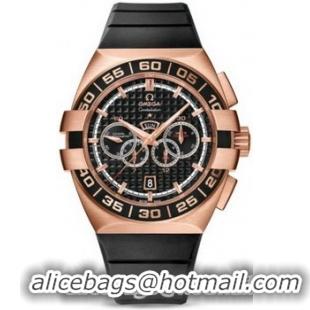 Omega Constellation Double Eagle Chronograph Watch 158632A