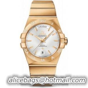 Omega Constellation Day Date Watch 158631A