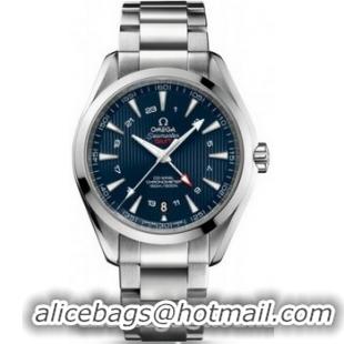 Omega Seamaster Auqa Terra 150 M GMT Watch 158596A