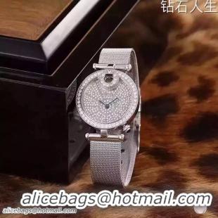 Cartier Watch Diamonds C53120 Silver