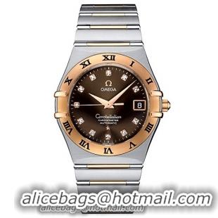 Omega Constellation Chronometer Series Mens Automatic Wristwatch 1301.60.00