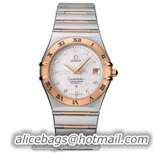 Omega Constellation Chronometer Series Mens Automatic Wristwatch 1304.35.00