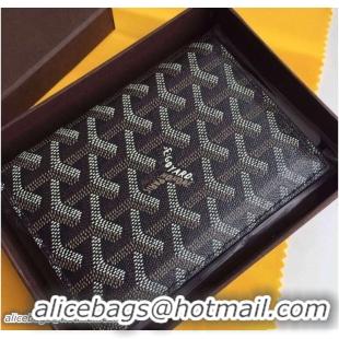 Best Grade Goyard Passport Cover 020109 Black