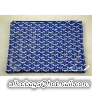 Inexpensive Goyard Ipad Case PM 020113 Dark Blue