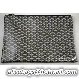 Beautiful New Goyard Ipad Sleeve GM 020114 Black