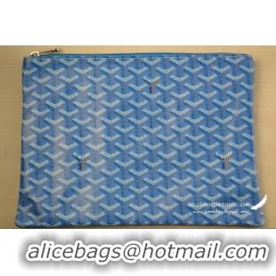 New Stylish Goyard Ipad Sleeve PM 020113 Light Blue