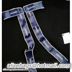 Affordable Price Chanel Bow Ribbon Brooch 31410 Blue