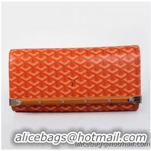 New Fashion 2014 Goyard Clutch Bag 8980 Orange