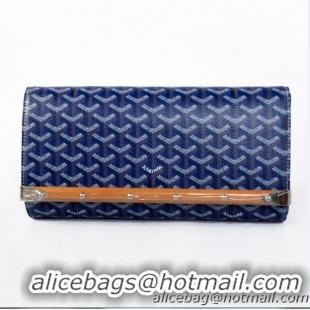 New Stylish 2014 Goyard Sophisticated Clutch 8980 Blue