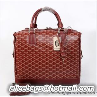 Best Cheap Goyard Duffle Bag 8976 Burgundy