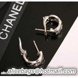 Duplicate Chanel Coco Crush Earrings 31935 Silver 2018