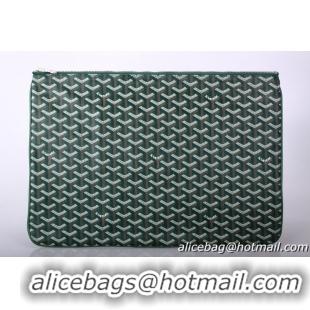 Good Quality Goyard New Design Ipad Bag Large Size 020113 Green