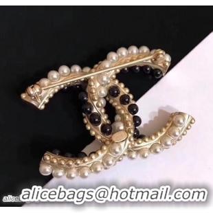 Luxury Chanel Brooch A58012 Black 2018