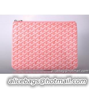 Low Cost Goyard New Design Ipad Bag Medium Size 020113 Pink