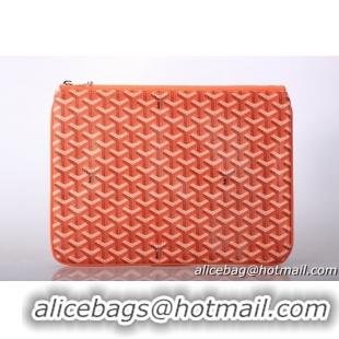 Cheap Goyard New Design Ipad Bag Medium Size 020113 Orange