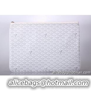 Super Quality Goyard New Design Ipad Bag Large Size 020113 White