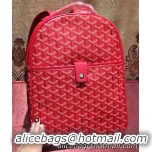 2015 Fashion Luxury Goyard Backpack 8991 Red