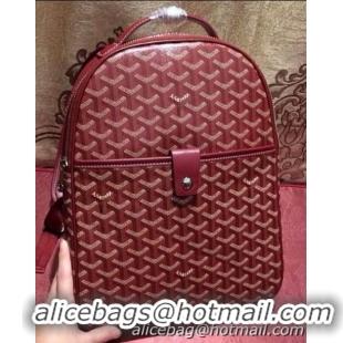 New Stylish Goyard Backpack 8991 Burgundy