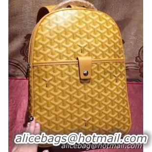 Newly Launched 2015 Goyard Backpack 8991 Yellow