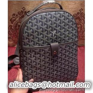 New Style Cheap 2015  Goyard Backpack 8991 Dark Grey