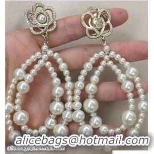 Feminine Chanel Earrings 619031 2018