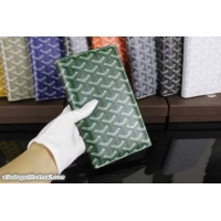 Cheapest 2015 Goyard New Style Long Purse 020113 Green