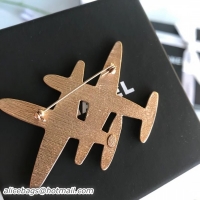 Hot Style Chanel Double Plane Brooch AB0190 Black/Red 2018