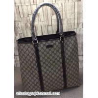 Cheaper Newest Gucci GG Supreme Tote Bag 223668 Brown