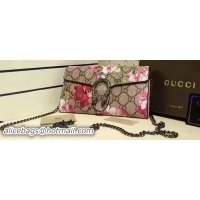 Discount Design Gucci mini Dionysus Blooms Shoulder Bag 400249 Pink