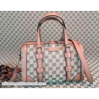 Shop Duplicate Gucci GG Canvas Classic Tote Bag 387601 Wheat