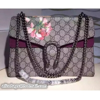 Top Quality Gucci Dionysus Blooms Medium Shoulder Bag 421970 Purple