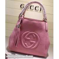 Best Design Gucci Soho Leather Shoulder Bag 336751 Pink