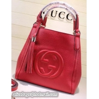 Hot Sell Gucci Soho Leather Shoulder Bag 336751 Red