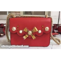 Top Quality Classic Gucci Original Leather Chain Shoulder Bag 432281 Red