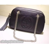 Purchase Discount Gucci Soho Shoulder Bags 308983 Black