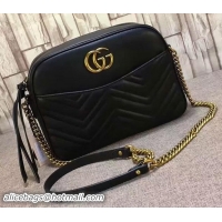 Good Product Gucci Ghost Shoulder Bag 443499 Black