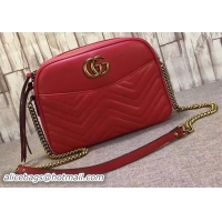 Original Cheap Gucci Ghost Shoulder Bag 443499 Red