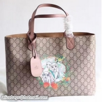 Discount Fashion Gucci Tian GG Supreme Tote Bag 412096 Pink