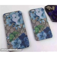 Buy Discount Gucci Iphone Cover Blue Blooms